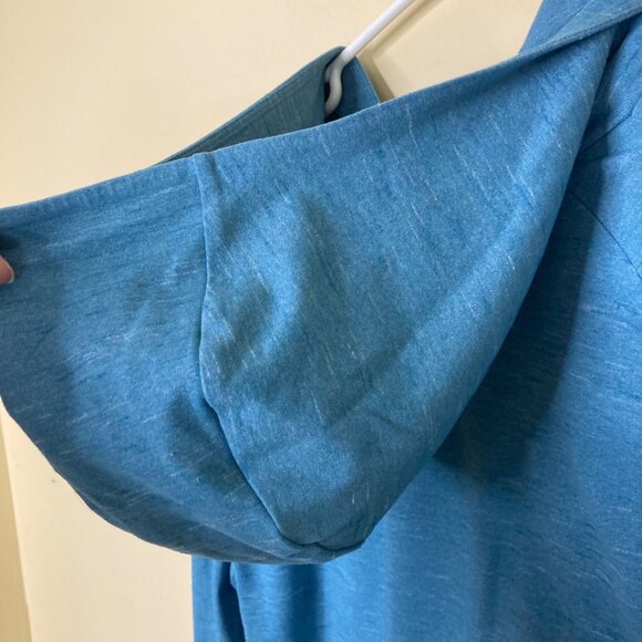 Lululemon Mens Hoodie No Tag Medium Blue Out of Bounds - Picture 8 of 10